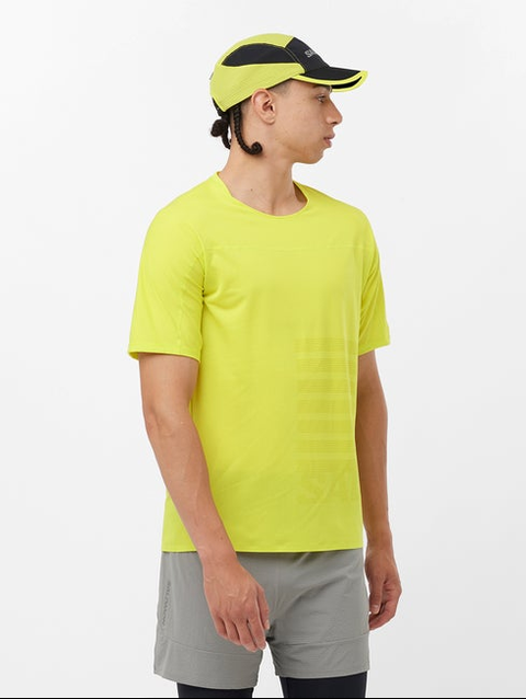 SENSE AERO GRAPHIC Men's Short Sleeve T-Shirt Sulphur Spring / Citronelle