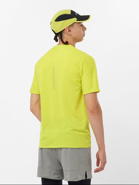 SENSE AERO GRAPHIC Men's Short Sleeve T-Shirt Sulphur Spring / Citronelle