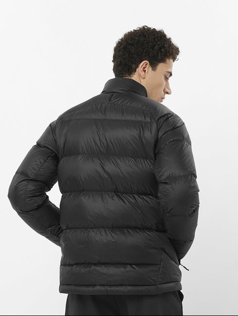 OUTLINE DOWN Men's Down Jacket DEEP BLACK