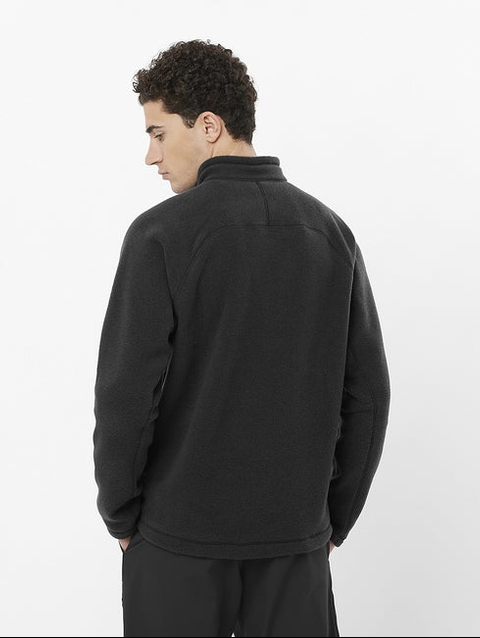 CHROMA Men's Half Zip Midlayer DEEP BLACK