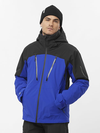 BRILLIANT Men's Insulated Hooded Jacket Surf The Web / DEEP BLACK