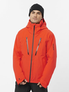 BRILLIANT Men's Insulated Hooded Jacket CHERRY TOMATO