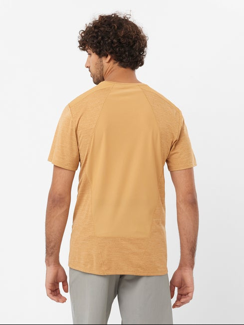 OUTLINE Men's Short Sleeve T-Shirt APPLE CINNAMON