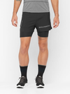 CROSS 2IN1 Men's Shorts DEEP BLACK