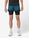 CROSS 2IN1 Men's Shorts DEEP DIVE / DEEP BLACK