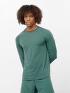 CROSS RUN Men's Long Sleeve T-Shirt North Atlantic