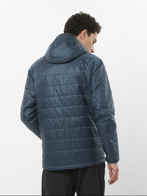 OUTLINE Men's Insulated Hooded Jacket Midnight Navy