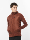 ELIXIR HYBRID Men's Insulated Hooded Jacket RUM RAISIN