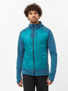 ELIXIR HYBRID Men's Insulated Hooded Jacket DEEP DIVE / Tahitian Tide