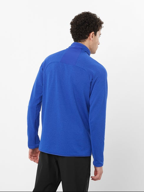 ESSENTIAL LIGHTWARM Men's Half Zip Midlayer Surf The Web