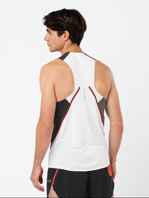 S/LAB SPEED Men's Tank DEEP BLACK / WHITE