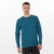 SENSE AERO GRAPHIC Men's Long Sleeve T-Shirt DEEP DIVE / Tahitian Tide