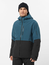 HIGHLAND Men's Insulated Hooded Jacket Midnight Navy / DEEP BLACK