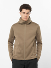 OUTLINE WARM Men's Midlayer Jacket with hood SHITAKE