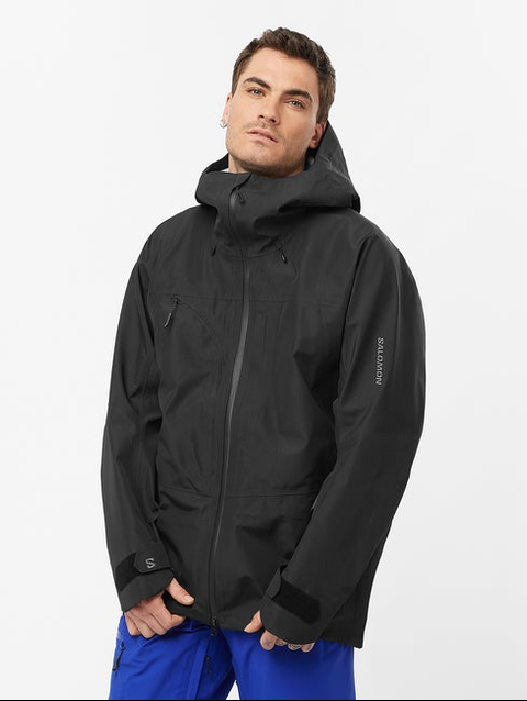 SONIC 3L Men's Shell Jacket DEEP BLACK