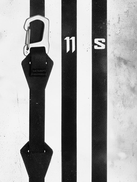 11S KEYCHAIN A.B.1 Unisex Accessories BLACK