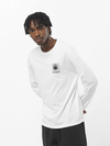 SNOW INSPIRED DIGITAL SWAMP Men's Long Sleeve T-Shirt WHITE