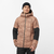 TRANSFER PUFF Men's Insulated Hooded Jacket AO / DEEP BLACK