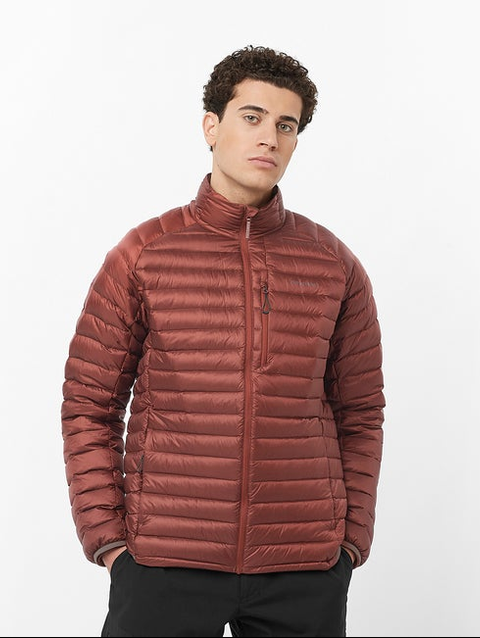 ELIXIR MICRO DOWN Men's Down Jacket RUM RAISIN