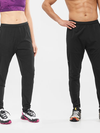 CROSS RUN Unisex Pants DEEP BLACK