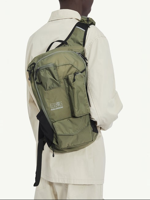 SALOMON DAYPACK 20 MM6 MAISON MARGIELA Unisex Pack 0 - 29L DEEP LICHEN GREEN