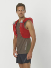 ADV SKIN 12 Unisex Running Vest with flasks included GOJI BERRY / EBONY