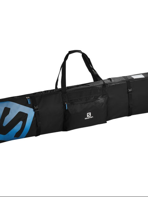 CLUBLINE WHEELED TROLLEY SKI SLEEVE Unisex Ski Bag BLACK