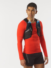 S/LAB PULSAR 3 Unisex Running Vest with flasks included BLACK / WHITE