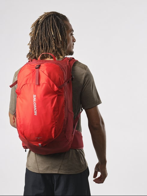 TRAILBLAZER 30 Unisex Hiking Bag RED DAHLIA / HIGH RISK RED