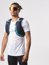 ACTIVE SKIN 4 Unisex Running Vest with flasks included Tahitian Tide / CARBON