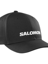 SALOMON LOGO Unisex Cap DEEP BLACK