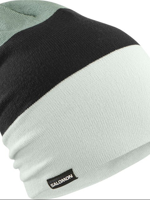 FLATSPIN REVERSIBLE Unisex Beanie MISTY BLUE / DEEP BLACK / ARCTIC