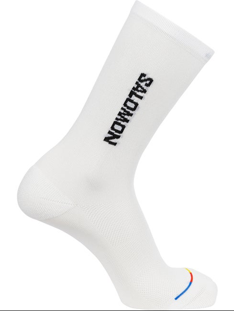 365 CREW Unisex Socks WHITE / BLACK