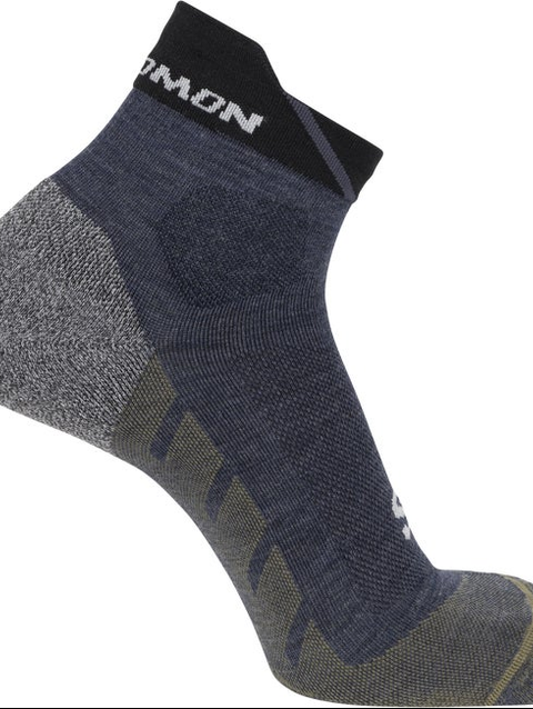 SPEEDCROSS ANKLE Unisex Socks India Ink / BLACK / DRIED HERB