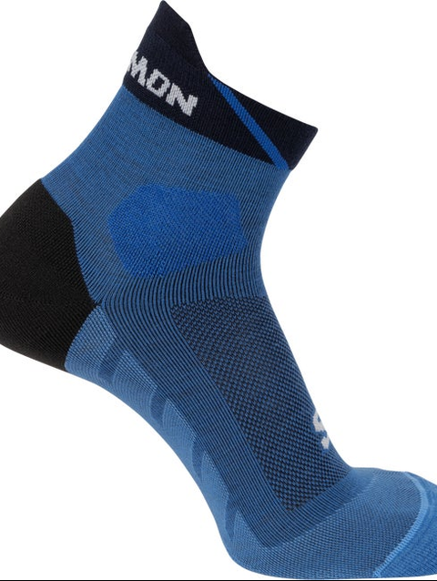 SPEEDCROSS ANKLE Unisex Socks FRENCH BLUE / CARBON / IBIZA BLUE