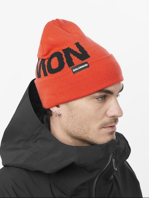 HERMITAGE BEANIE Unisex Beanie CHERRY TOMATO