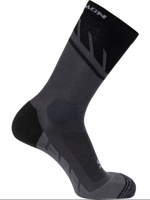 SPEEDCROSS CREW Unisex Socks BLACK / Magnet / Quarry