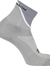 PULSE ANKLE Unisex Socks Shark Skin / Glacier Gray / WHITE