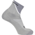 PULSE ANKLE Unisex Socks Shark Skin / Glacier Gray / WHITE