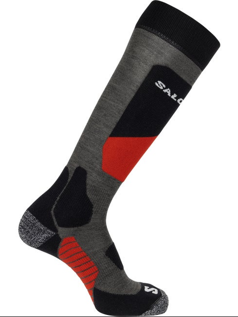 S/ACCESS Unisex Socks Beluga / GRENADINE / BLACK