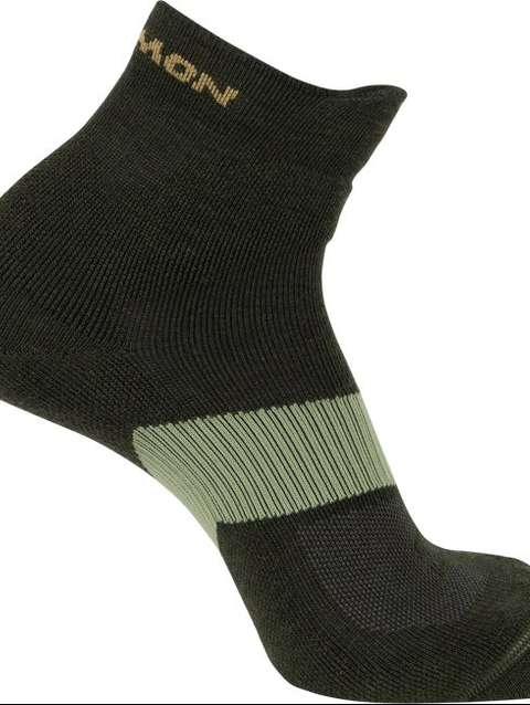 X ULTRA QUARTER Unisex Socks Peat / DEEP LICHEN GREEN / Kelp