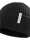 SNOWBIRD Unisex Beanie DEEP BLACK