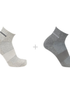 EVASION ANKLE 2-PACK Unisex Socks Light Grey / HEATHER MEDIUM