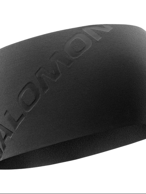 RS PRO Unisex Headband DEEP BLACK / Shiny Black