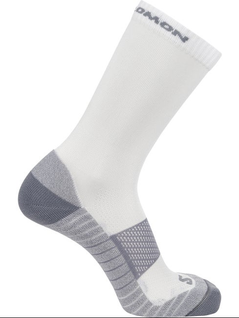 AERO CREW Unisex Socks WHITE / Quarry / Quiet Shade