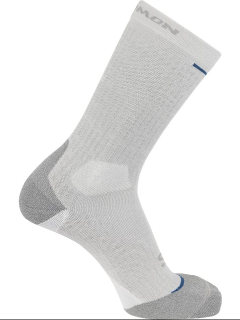 ULTRA GLIDE CREW Unisex Socks WHITE / PEARL BLUE / Bering Sea