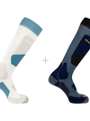 S/ACCESS 2-PACK Unisex Socks Copen Blue / EGRET