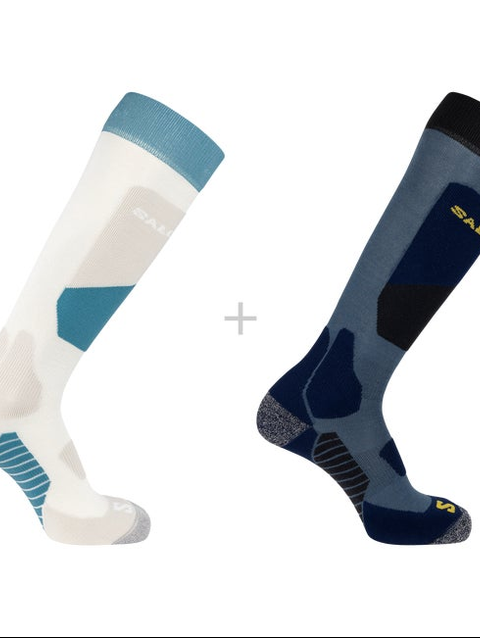 S/ACCESS 2-PACK Unisex Socks Copen Blue / EGRET