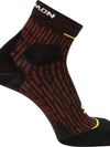 ULTRA GLIDE ANKLE Unisex Socks BLACK / HIGH RISK RED / Zinnia