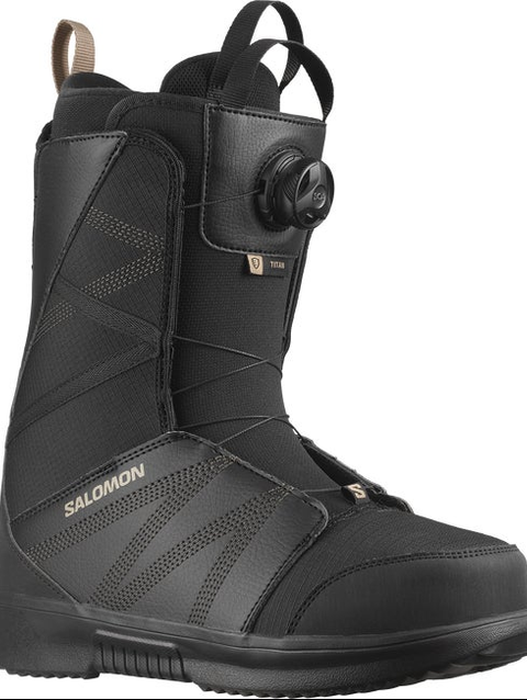 TITAN BOA® Men's Snowboard Boots Black / Roasted Cashew